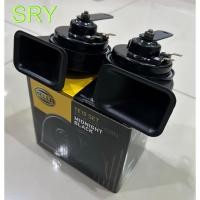 ราคา แตรรถยนต์ HELLA Midnight Twin สีดำ (แพ็ค 1 คู่) 12V , 110dB(A) , 410/490 Hz HELLA ของแท้ (3084277324)
