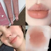 ราคา Orange lip Matte long-lasting Matte Mist Red Brown Liquid Lipstick Waterproof Mousse Lip Mud No Fade Lip Tint Makeup (41317992010)