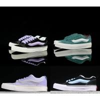 ราคา ♞,♘,♙รองเท้า Vans รุ่นแท้ในสต็อก รองเท้า Vans สีขาว สีน้ำเงิน สีแดง สีดำ สีม่วง รองเท้า Vans สีม่วง (43012516510)
