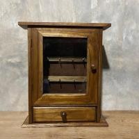 ราคา ตู้แขวนกุญแจ ตู้เก็บกุญแจไม้สัก มีลิ้นชัก ลึก 8 x ยาว 25 x สูง 36 cm ผลิตจากไม้สักแท้ ด้านหลังตู้จะเป็นไม้อัดสัก (21420336352)