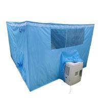 ราคา มุ้งเก็บความเย็น วิมานแอร์ 6ฟุตสำหรับแอร์เคลื่อนที่ WIMAN แอร์มุ้งสีฟ้า (7173441464)