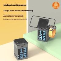 ราคา 6 in 1 มัลติฟังก์ชั่น DIY จอแสดงผลดิจิตอลเครื่องชาร์จไร้สายพร้อมนาฬิกาปลุกลําโพงโทรศัพท์มือถือแท่นชาร์จไร้สาย (42915696200)
