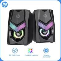 ราคา HP DHE-6000 สาย 2.0 เสียงโฮมเดสก์ท็อป RGB เปล่งแสง usb + 3.5 ลำโพงคอมพิวเตอร์ภายนอก (26358642484)