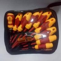 ราคา รายละเอียดสินค้า OMY ไขควงกันไฟ ไขควงลองไฟ 10 ตัว/ชุด 10 ตัวชุด มีถุงซิบเก็บใช้สำหรับช่างไฟฟ้ามืออาชีพสะดวกต่อการใช้ (2398555377)