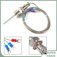ราคา Superparis RTD PT100 Temperature Sensor Probe 1/2 NPT เทอร์โมคัปเปิ้ลสแตนเลส 3 สาย 2 M/6.6ft สำหรับตัวควบคุม PID -50 ถึง 300? (50250883272)