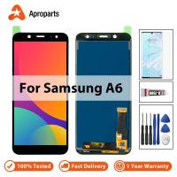 ราคา จอแอลซีดีสำหรับ SAMSUNG Galaxy A6 2018 A600 SM-A600F A600FN จอแสดงผล LCD และหน้าจอสัมผัส Digitizer สมัชชา (2621601805)