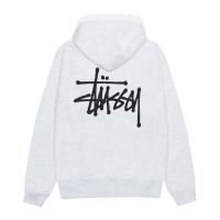 ราคา ♞,♘Stussy Hoodie Basic Stussy (ASH HEATHER) KXS (27684514090)