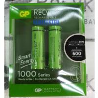 ราคา ถ่านชาร์จ GP ReCyko AA 1000mAh แพ็ค 2 ก้อน (1588636655)