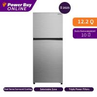 ราคา Hitachi Grand Carbon Line ตู้เย็น 2 ประตู 12.2 คิว Inverter (สีเทาเงิน) รุ่น HRTN6379SXTH (41210461609)