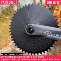ราคา Pass quest ใบจาน 8 bolt Chainring 3 มม SRAM FORCE AXS RED AXS Narrow Wide ใบจานหน้าจักรยาน 38t 40t 42t 44t 46t 48t 50t 52t 54t (25420778801)