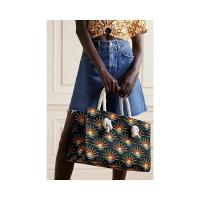 ราคา กระเป๋าถือแคนวาสผ้าฝ้ายพิมพ์ลายจากPACO RABANNE สไตล์หรูหราสำหรับสตรี (50852324244)