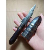 ราคา เครื่องรางมีดหมอกริชหลวงพ่อเดิมวัดหนองโพธิ์ใบ3ยาวรวม6นิ้ว (40169429861)