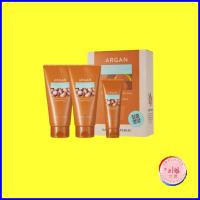 ราคา Nature Republic Argan Essential Deep Care Nourishing Hair Pack Treatment Double Set (600ml + 70ml) (27779811875)