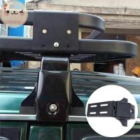 ราคา Chee แร็คหลังคา Fixed Rain Gutter Bracket แร็คหลังคารถ Gutter Mount Adapter สําหรับ SUV / MPV EN (29938291164)