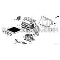 ราคา โบลว์เวอร์มอเตอร์ โบเวอร์แอร์ พัดลมแอร์ โบลว์เวอร์แอร์ Honda City HRV Jazz 2014 -On แท้เบิกศูนย์ (26684840127)