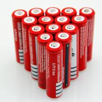 ราคา [1pcs]Ultrafire Ultrafire ถ่านชาร์ต รุ่น UltraFire 18650 3.7V 3300 mAh (สีแดง) (27758863873)