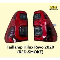ราคา ไฟท้าย REVO 2015 2018 2020 2022 สีแดงดำ ไฟท้ายแต่ง Revo Taillamp Hilux Revo ทรงห้าง (20260706122)