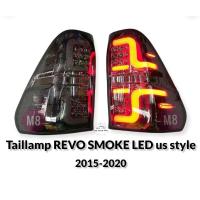 ราคา ไฟท้าย​รีโว้​ revo​ 2015​ 2017​ 2018​ 2019 led smoke ไฟเลี้ยววิ่ง​ ไฟท้ายท้ายแต่ง​ taillamp​ revo​ led smoke us style (11319557956)