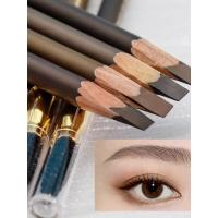 ราคา ดินสอเขียนคิ้วกันน้ำ คิ้ว NOVO Double-Headed มีดดินสอเขียนคิ้วหญิงกันน้ํา Sweat-Proof Non-Fading Long-Lasting Fine @- (49002852418)