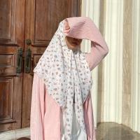 ราคา supper chiffon ผ้าคลุมสามเหลี่ยมชีฟอง (24654429343)