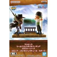 ราคา Figure Roronoa Zoro VS Dracule Mihawk One Piece World Collectable Figure Log Stories ของแท้จากญี่ปุ่น (25956981311)