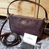 ราคา New coach pouch ปั๊มลายซีนูน สวยม๊ากกกกกกก (1283931433)