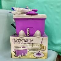 ราคา พร้อมส่ง ม็อบถูพื้น ถังปั่นม็อบ ชุดถังปั่นม็อบถูพื้น มีที่เหยียบปั่น 3 in 1 [Easy Mop] (22968462640)