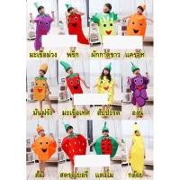 ราคา ส่งจากกทม. ชุดแฟนซีผัก แฟนซีผลไม้ น่ารักพร้อมส่ง สำหรับเด็กอายุ2-12ขวบ มีให้เลือก18แบบ ชุดผักผลไม้ ชุดแฟนซี แฟนซีเด็ก (2496929234)