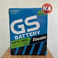 ราคา แบตเตอรี่รถยนต์ GS BATTERY(44B19L)รุ่น MFX-50L กึ่งแห้ง (5388740431)