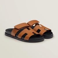 ราคา แท้100% Hermes Chypre Sandals รองเท้าแตะแอเมส (27038506656)