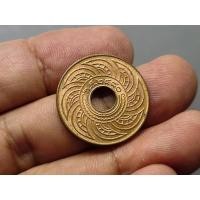 ราคา เหรียญ สตางค์รูเนื้อทองแดง 1 สตางค์ พศ 2480 ใม่ผ่านใช้ (9565196599)