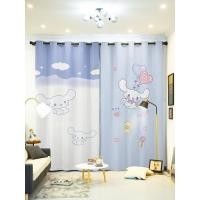 ราคา รูปการ์ตูนสุนัขอบเชยชุผ้าม่านหน้าต่างกันUV ผ้าม่านหน้าต่าง ลายการ์ตูน ผ้าม่านตาไก่ (28170271019)