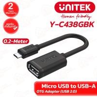 ราคา UNITEK Adapter Micro USB to USB-A OTG [Y-C438GBK] อะแดปเตอร์ ของแท้ ประกันศูนย์ 2ปี (43076909524)