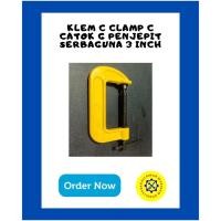 ราคา C Clamp C Clamp G Clamp แคลมป์อเนกประสงค์ 3 นิ้ว (42854674346)