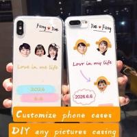 ราคา เคสโทรศัพท์มือถือนิ่ม แบบใส ลายรูปภาพแบรนด์ สําหรับ samsung s23 ultra ip 14 Pro max DIY (12085939683)