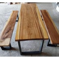 ราคา โต๊ะไม้จามจุรีธรรมชาติ l Acacia Wood table (21787033960)