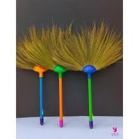 ราคา YOJI ONLINE ไม้กวาดด้ามสั้น ไม้กวาด ไม้กวาดดอกหญ้า ไม้กวาดอ่อนด้ามสั้น (23574057958)