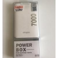 ราคา Dopo powerbank 7000mAh มีกล่อง+สายชาร์ต (693375835)