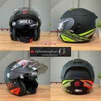 ราคา หมวกกันน็อคเต็มใบแว่น 2 ชั้น index Titan 8 i shield (Two tone) ฟรีไซส์ 58-60cm. (11910317192)