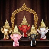 ราคา เศียร พระพิฆเนศ เศียรปู่พระพิฆเนศ สูง 19 ซม งานเกรดดี ปิดทอง งานเรซิ่น เศรียรครู (9709297496)