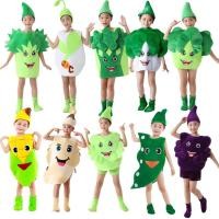 ราคา ชุดคอสเพลย์เด็กธีมผัก สีเขียวสดใส ออกแบบมาเหมือนข้าวโพดและแครอท สำหรับเด็กอายุ 6-10 ปี (49002413284)