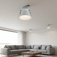 ราคา สินค้าขายดี - NANOTRIM โคมไฟดาวน์ไลท์ E27 ฝังเพดาน โคมไฟเพดาน E27 ติดตั้งสวยงามเสมอ กับรุ่น J4002/J5002 (40126238347)