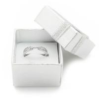 ราคา Bewi-G พร้อมส่ง แหวนสไตล์ Bvlgari ฝังเพชร CZ งานจิลเวอรี่ ดีไซน์เก๋ ไม่ลอกดำ แถมฟรีกล่องเครื่องประดับ 0053 0054 (5716587010)