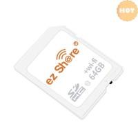 ราคา [2025 Super Sale]EZ share SD Card Wireless WiFi Share Card Flash Card Class 10 64GB สําหรับ Canon// (42307878627)
