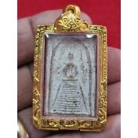 ราคา พระสมเด็จหลวงปู่ภูวัดอินทร์พิมพ์แซยิดพร้อมกรอบทองไมครอน (54402454329)