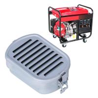 ราคา ชุดเครื่องฟอกอากาศส่วนประกอบไส้กรองเครื่องกำเนิดไฟฟ้าเบนซินเครื่องยนต์สี่เหลี่ยมสีเทา (29843158145)