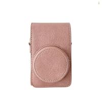 ราคา เคสป้องกันกล้องดิจิตอลหนัง PU กระเป๋าเก็บกล้องพร้อมสายสะพายไหล่แบบถอดได้เข้ากันได้กับ RICOH GR2/GR3/GR3X Canon G7X2/G7X3 RX100/ZV1/LX10/SX740/ZR1000/CCD740 (42611797861)