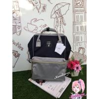 ราคา ANELLO กระเป๋าเป้สะพายหลังของแท้ รุ่น Classic - สีกรมท่า-เทา (180978241)