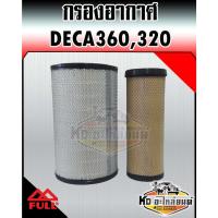 ราคา กรองอากาศ ISUZU DECA360 DECA320 GXZ,FXZ DECA เดกก้า 360 ยี่ห้อ FULL เกรดส่งแท้ห้าง (13381727942)