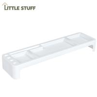 ราคา ชั้นวางของหน้าคอมสไตล์มินิมอล เก็บของบนโต๊ะทำงาน ชั้นจัดระเบียบวางอุปกรณ์เครื่องเขียนหน้าคอม (13423437866)